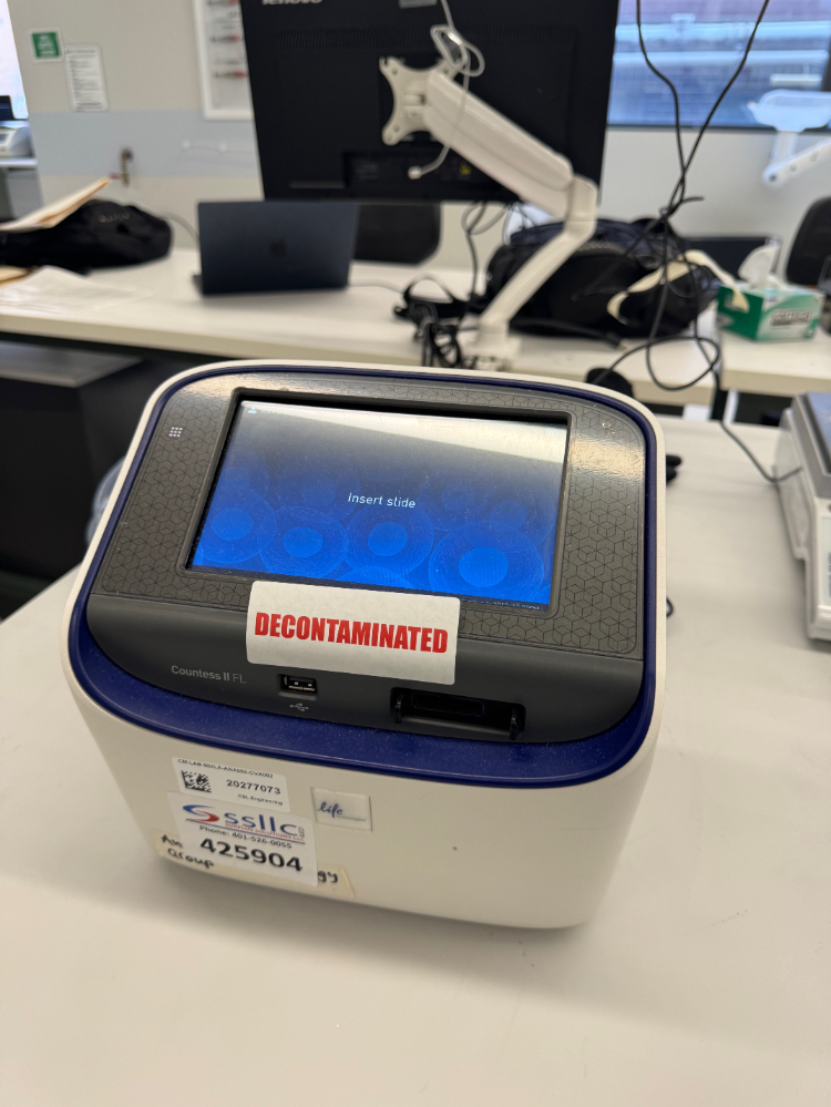 Image of Life Technologies Countess II FL Cell Counter